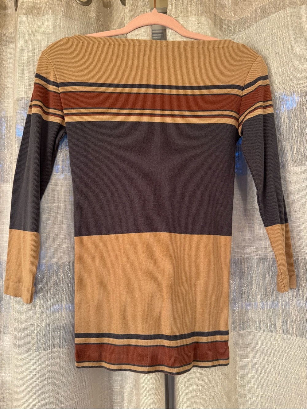 Ralph Lauren Beige Boatneck Sweater - Picture 2 of 5